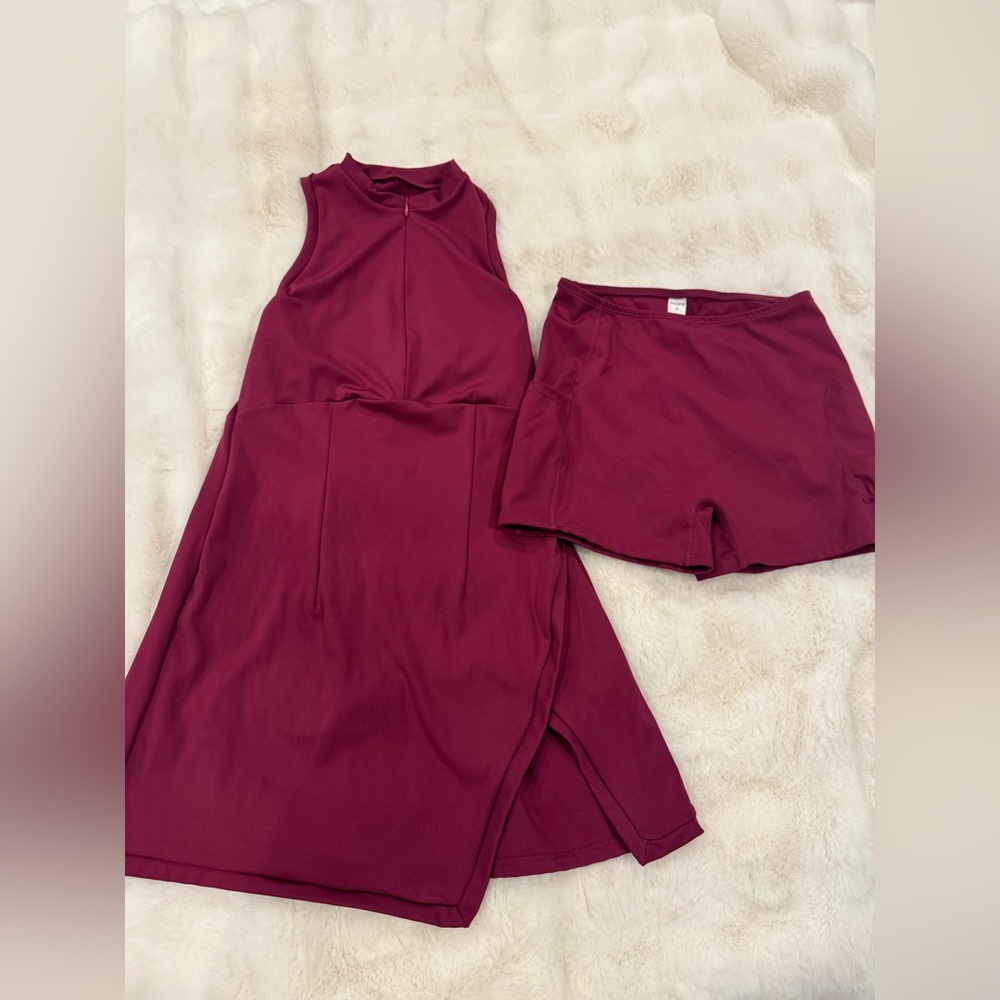 HALARA Sleeveless Berry Mini Dress - Picture 2 of 4